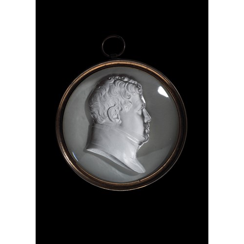 10. A Cameo Medallion Depicting Kamehameha II